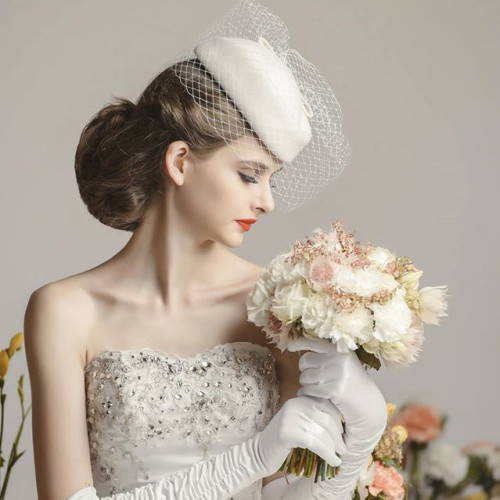 雜誌拍攝-復古風格婚紗造型